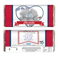 Personalised Me to You Love Heart Couple 100g Chocolate  Bar Extra Image 2 Preview